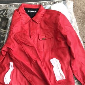 Supreme Leather Trucker